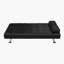 Canapé-lit simple en similicuir Craner-937545720