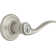 Toluca Keyed Entry Door Lever with Round Rosette