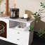 Buffet 59,1 po de style rétro-111453018