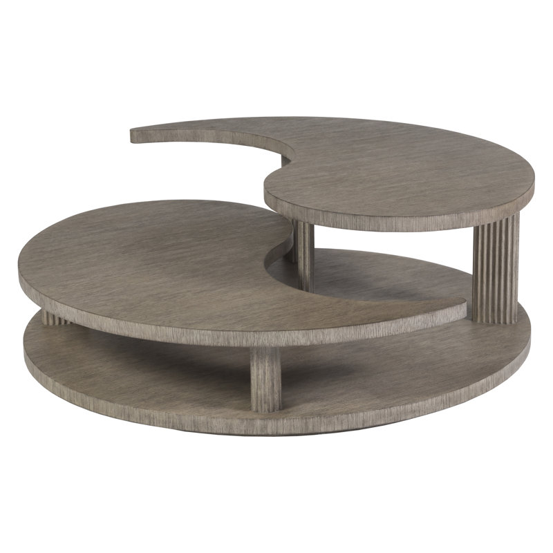 Signature Designs Yin Yang Cocktail Table, Brown