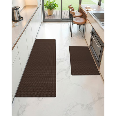 Vyolette Memory Foam Ant-Fatigue Non-Skid Kitchen Mat