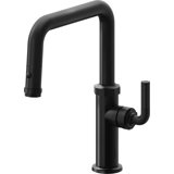 Descanso Kitchen Pull-Down Kitchen Faucet with Button Sprayer - Quad Spout