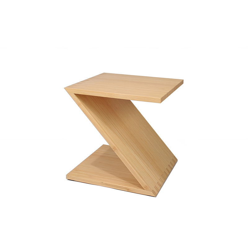 Solid Wood Accent Stool, Brown