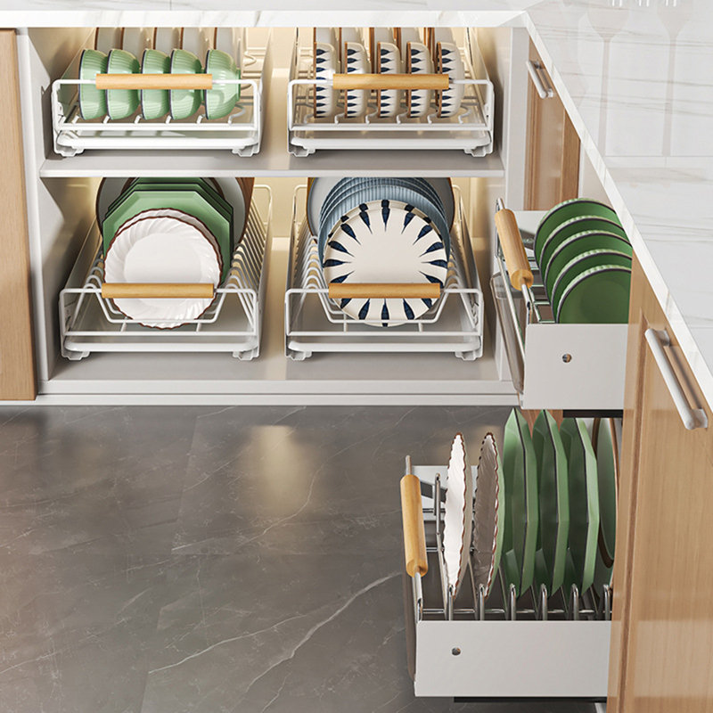 Blind Corner Cabinet Organizer, 43cm H x 33cm W x 180.1cm D