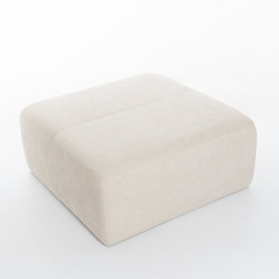 Hartwell 33.9" W Square Upholstered Ottoman