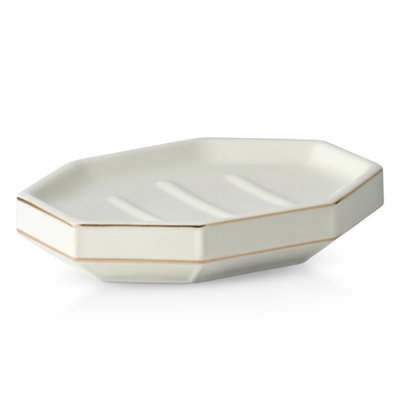 Idra Porcelain China Soap Dish