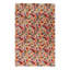 Geometric Area Rug in Red