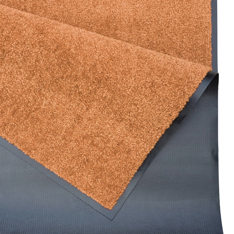 Wash & Clean Doormat, 60cm W x 180cm L, Orange