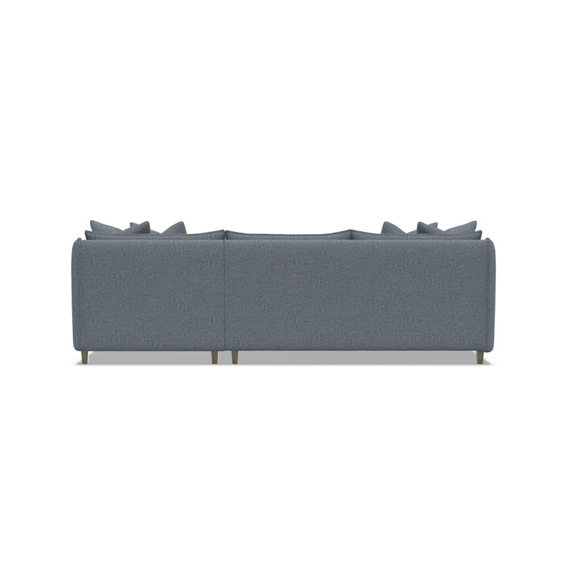 Joli 2 Pc Fabric Sectional, 1697-034