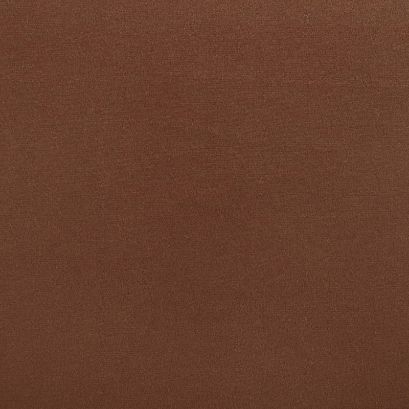 Chaise rembourrée Velora, Velours cognac, Naturel