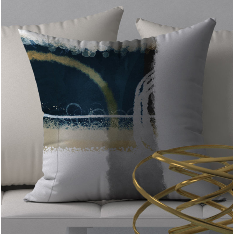 Reversible Throw Pillow, 18" x 18"