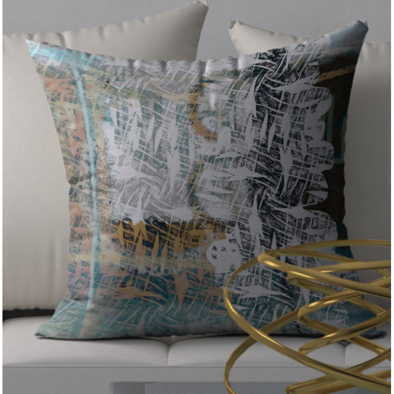 Housse de coussin carrée/insert, 20 po x 20 po