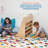 ECR4Kids Streamline Single-Sided Book Display with Storage, Classroom Bookshelf, Natural-104550426