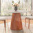 Round Dining Table 39"/43" Small Kitchen Table For 2/4 Person-1120700788-1120700786-1120700739
