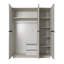 Analiesa 3 Door Wardrobe