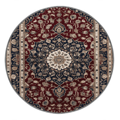 Machine Washable Persian Gray Area Rug
