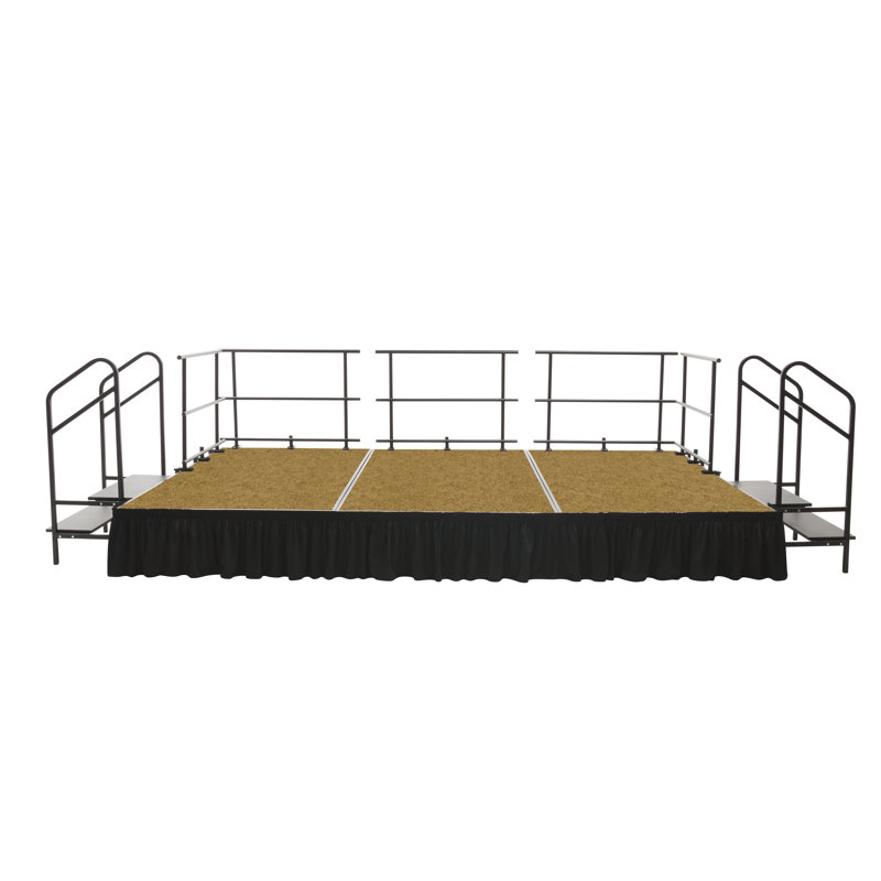 Ensemble de scène rigide, H 24 po x L 288 po x l 144 po