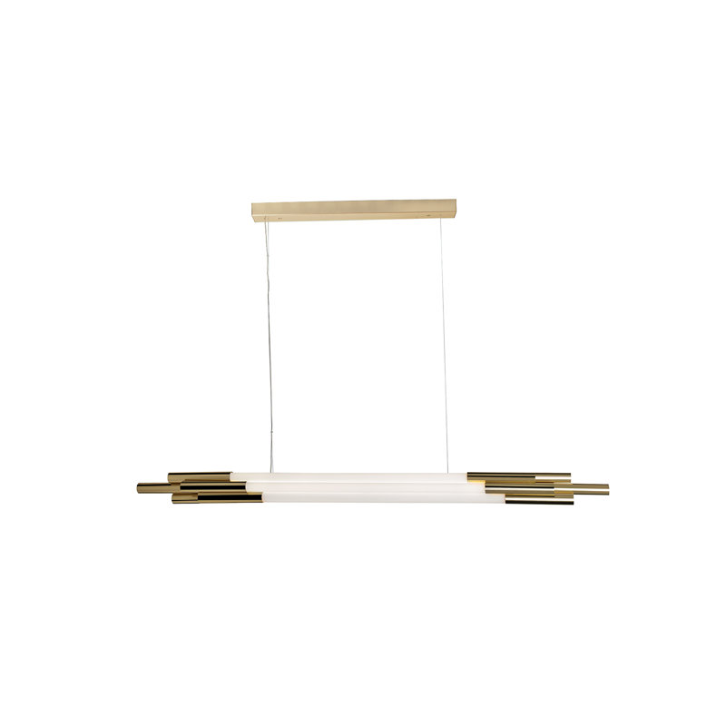 Org 5 - Light LED Pendant, 3.03" H x 51.18" W x 4.33" D