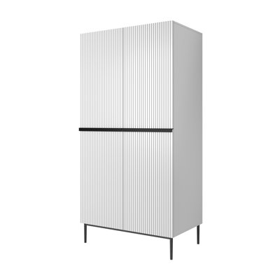 Alhowra 2 Door Manufactured Wood Wardrobe