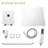 Dual Shower Head - 16 Inch Ceiling Mount Square Shower System With Rough-In Valve-122404599