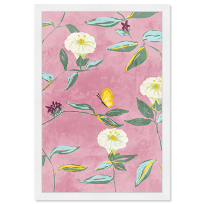 Floral Spring Tapestry Pattern Print