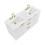 Meuble-lavabo double 60 po Aderyn-99368139