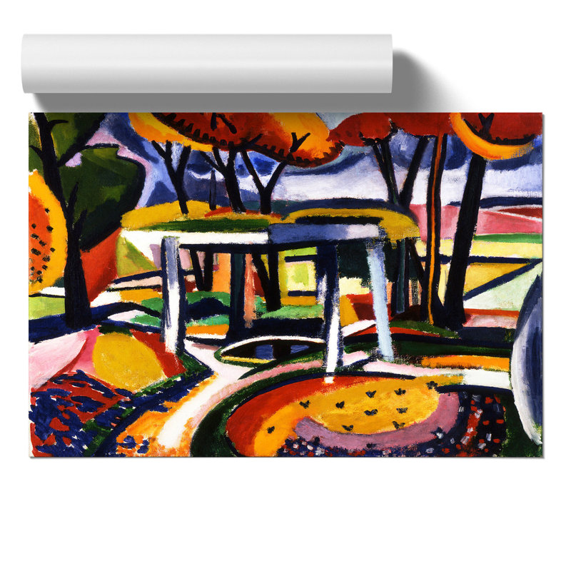 Forest Landscape by Henry Lyman Sayen - Frameless Print, 42cm H x 59cm W x 0.1cm D