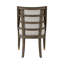 Chaise de salle à manger rembourrée avec accoudoirs (ensemble de 2)