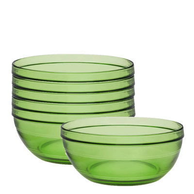 Duralex Lys Green Stackable Bowl 14.5cm