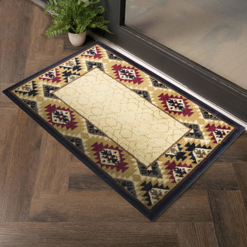 Tapis crème Southwest - 7 pi 10 po X 10 pi 3 po, Rectangle 7 pi 10 po x 10 pi 3 po