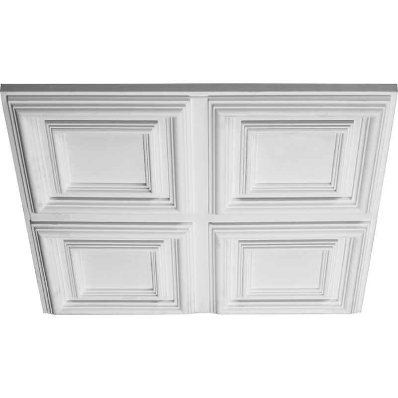 Quatro 23.75'' H x 23.75'' W x 1.62'' D Urethane Ceiling Medallion