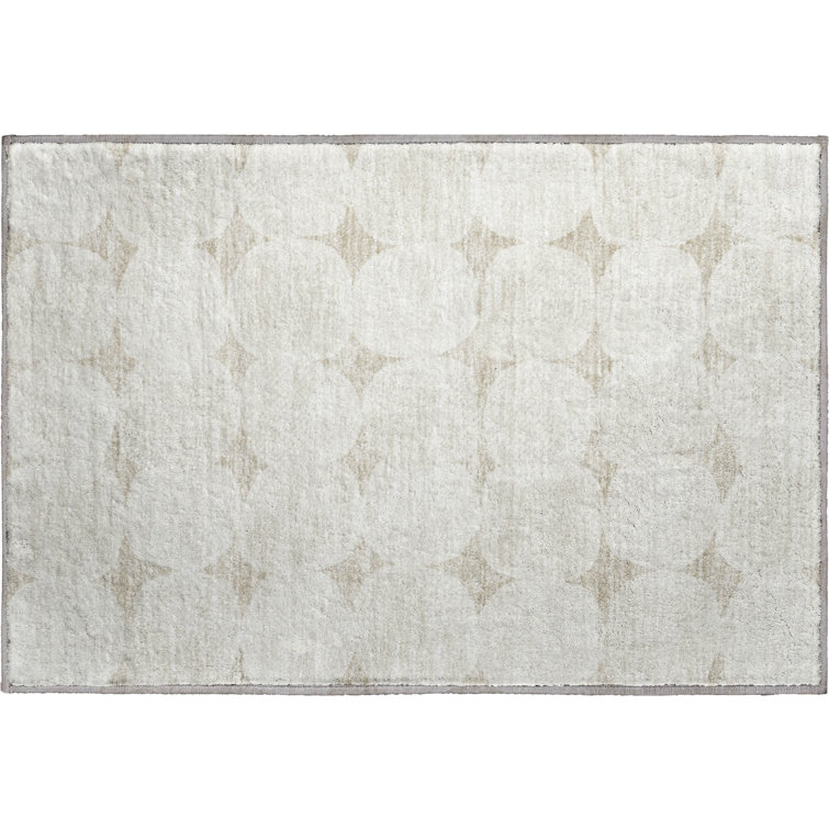 Premium Machine Washable Prisco Beige Rug