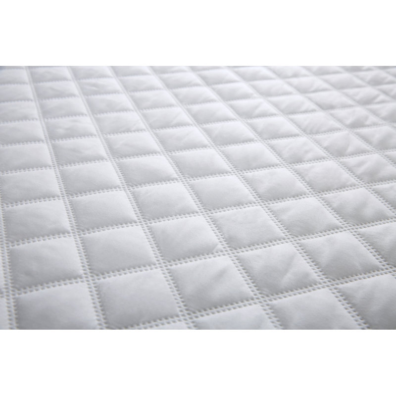 Couvre-matelas matelassé toutes saisons de qualité supérieure, ultra doux, 100% imperméable, avec housse de matelas pour deux saisons