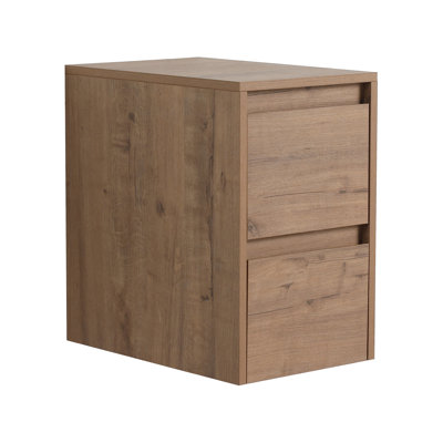 12 Inch  Wall-Mounted Cabinet With 2 Soft-Closing Drawers