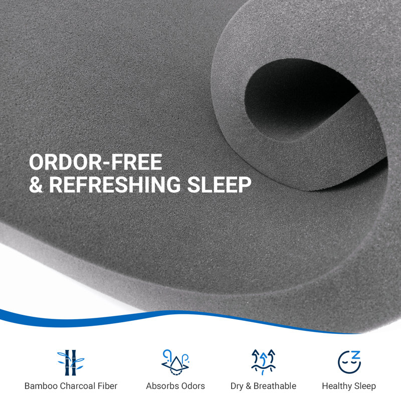 Matelas en mousse viscoélastique gélifiée 12 po, Double
