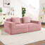 Canapé modulaire à 2 places sans siège, canapé modulaire Cloud avec assise profonde et canapé modulaire moderne à 2 places avec coussins décoratifs-937161551