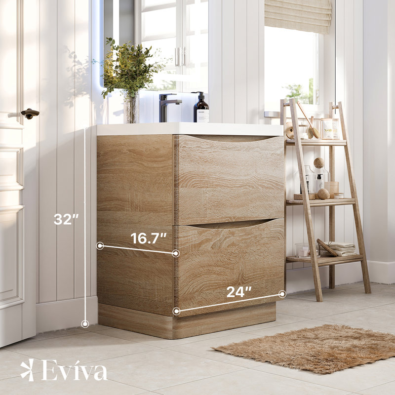 24" Single Bathroom Vanity Set