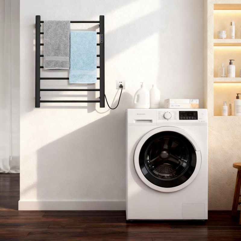 Wall Mounted Towel Warmer Rack Electric Towel Rail