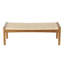 Banc en bois massif