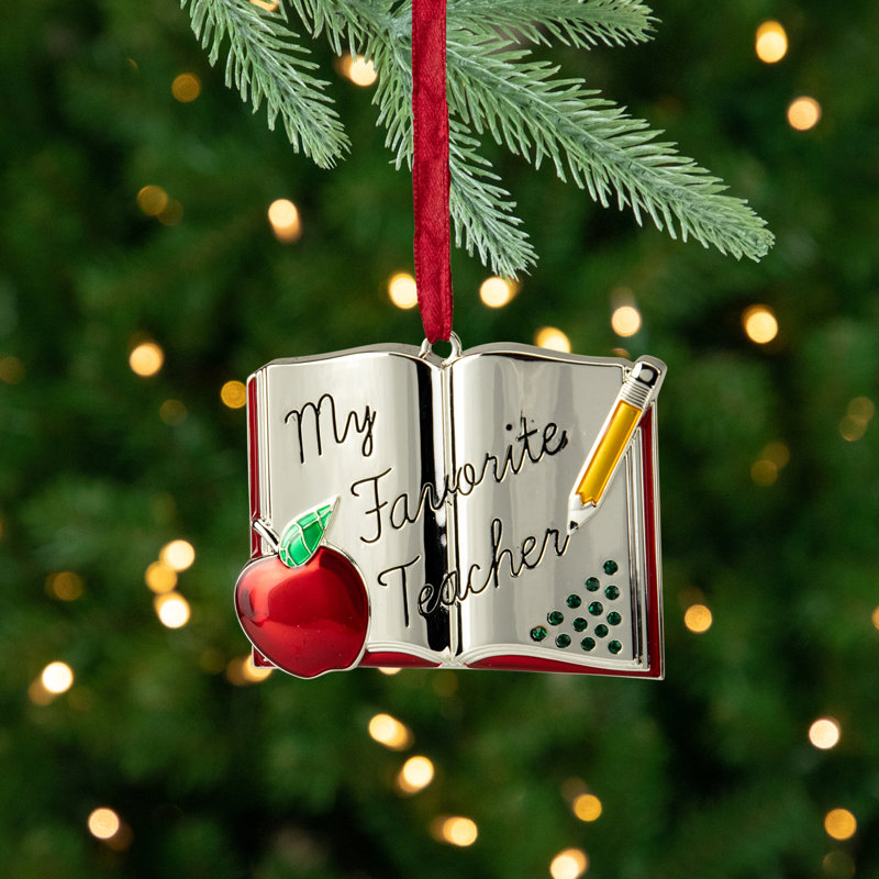 Ornement de Noël 3,25 "avec cristaux européens