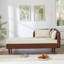 Chaise longue de rangement avec coussins moelleux