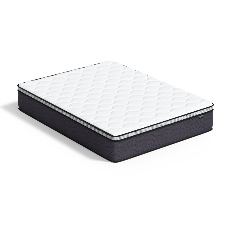 Twin Size Hybrid Mattress with Breathable Foam and Individually Pocket Spring, Twin