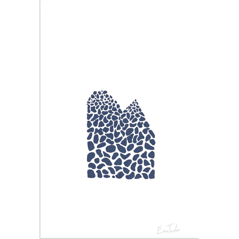 «The Dots» par Evan Taylor - peinture sur toile tendue