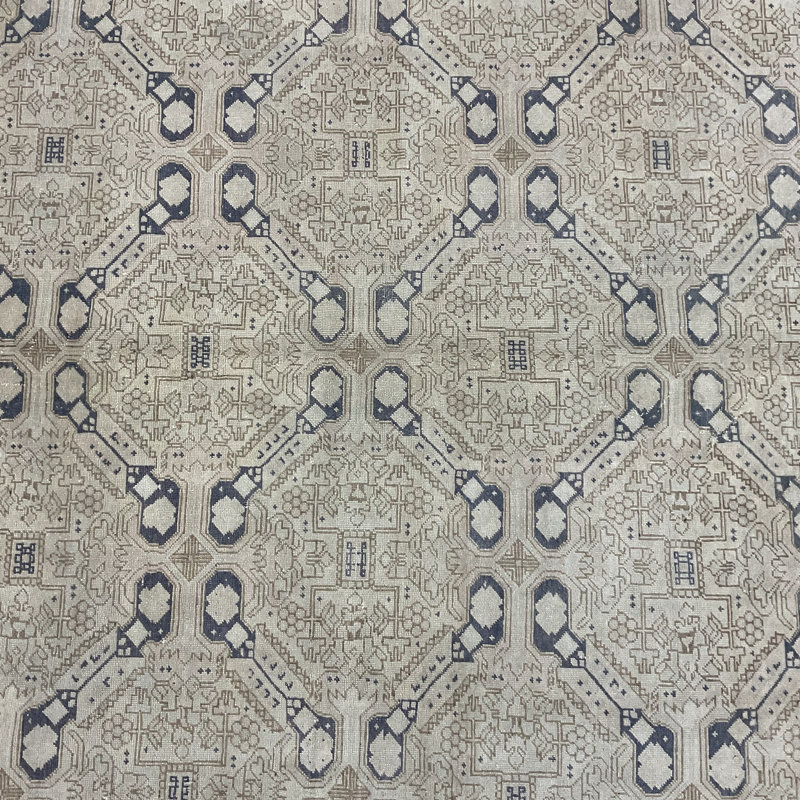 Tapis turc en laine Oushak fabriqué à la main Herat