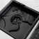 6 In. Square Stainless Steel Grid Shower Floor Drain With Flange In Matte Black
