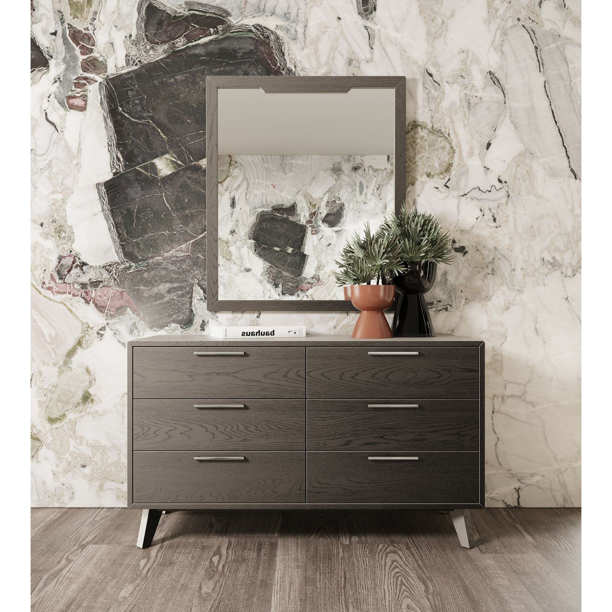 Glow Bedroom Set, Gray Wash, Eastern King