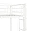 METAL Bunk Bed With Trundle WHITE