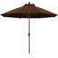 Parasol de patio en oléfine 9 pi 9 pi-681813137