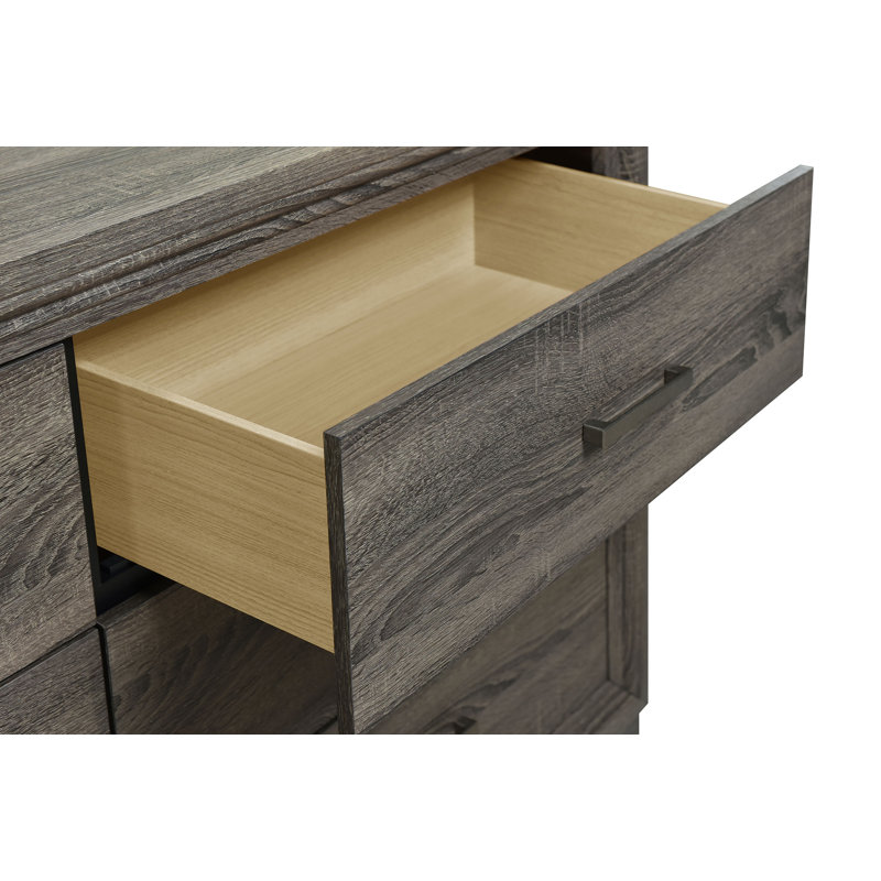  Commode 6 tiroirs et miroir Deimianas