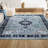 Arignote Modern Persian Floral Blue/Navy Rug-723923193